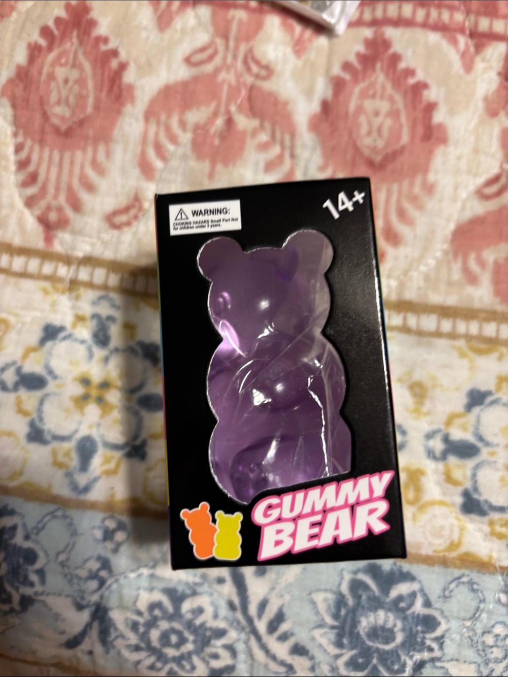Gummy Bear Collectible Figure - Purple Squishy